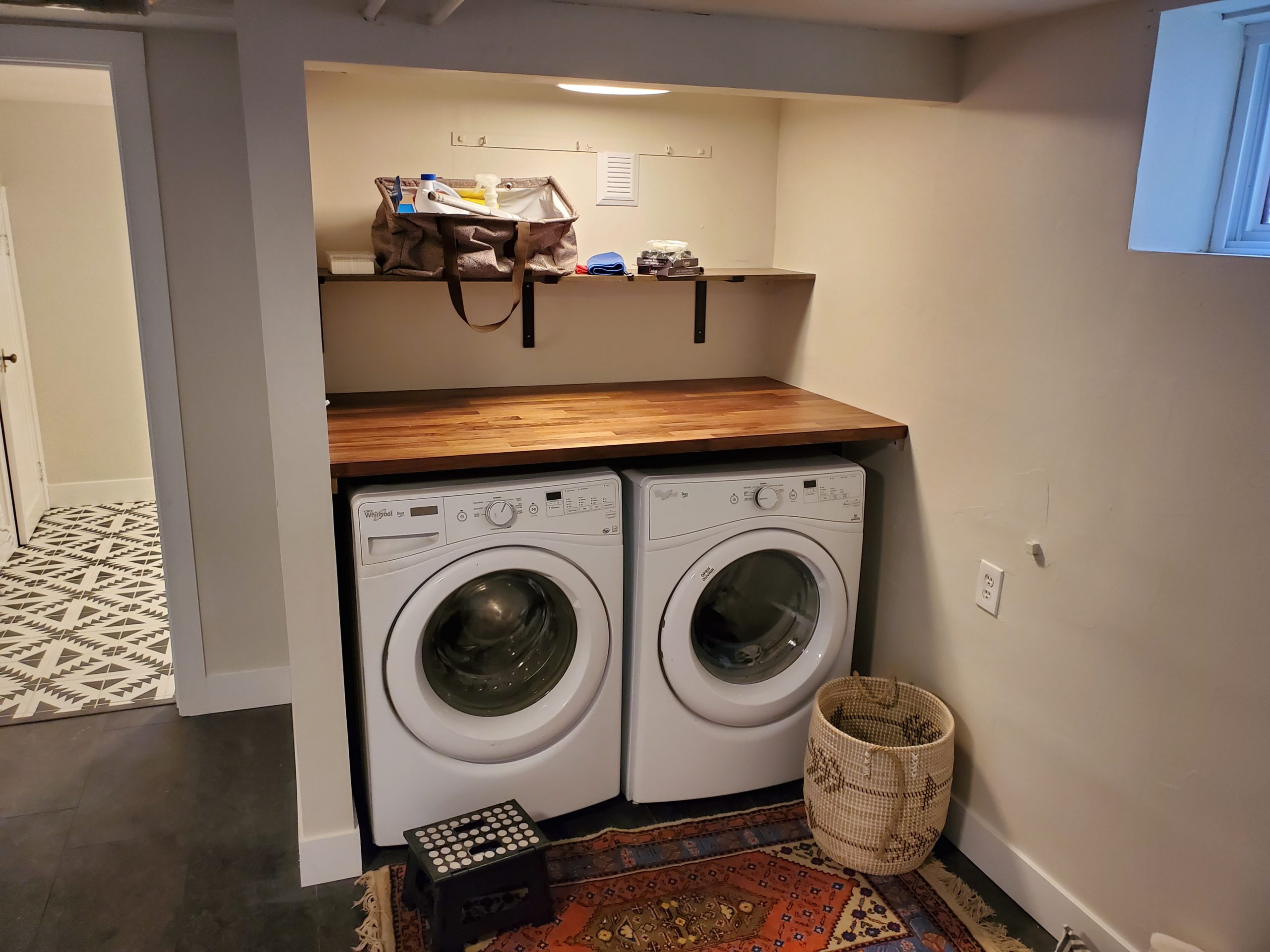 Bellaire Laundry Room Remodel Finish