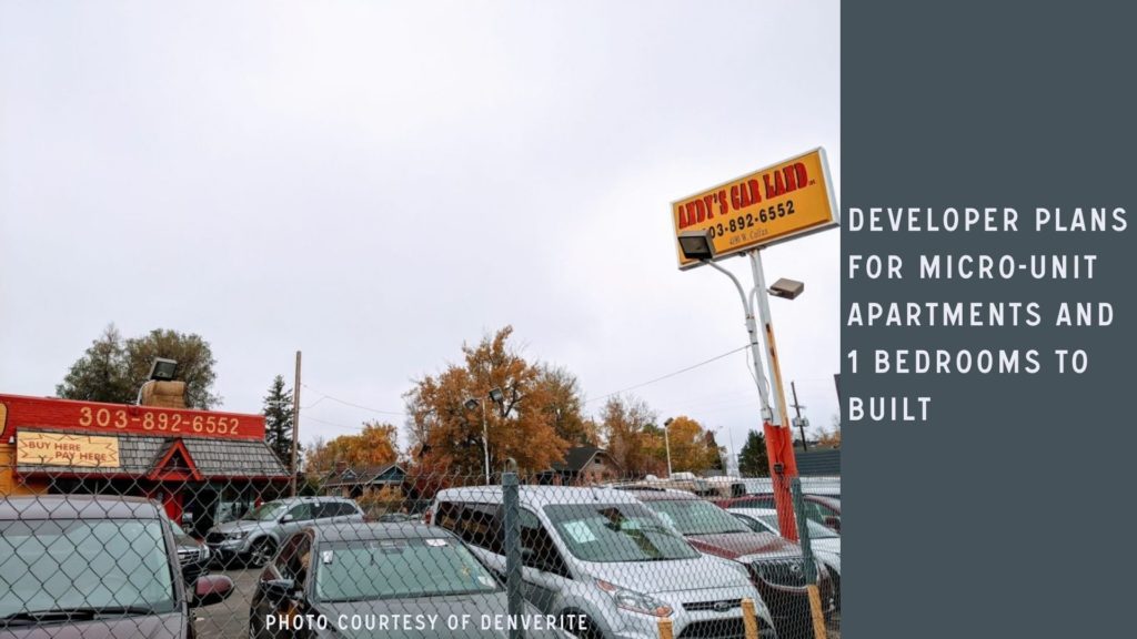 Sustainable Design Build Studio Apartment Development Planned For West Colfax Car Dealership