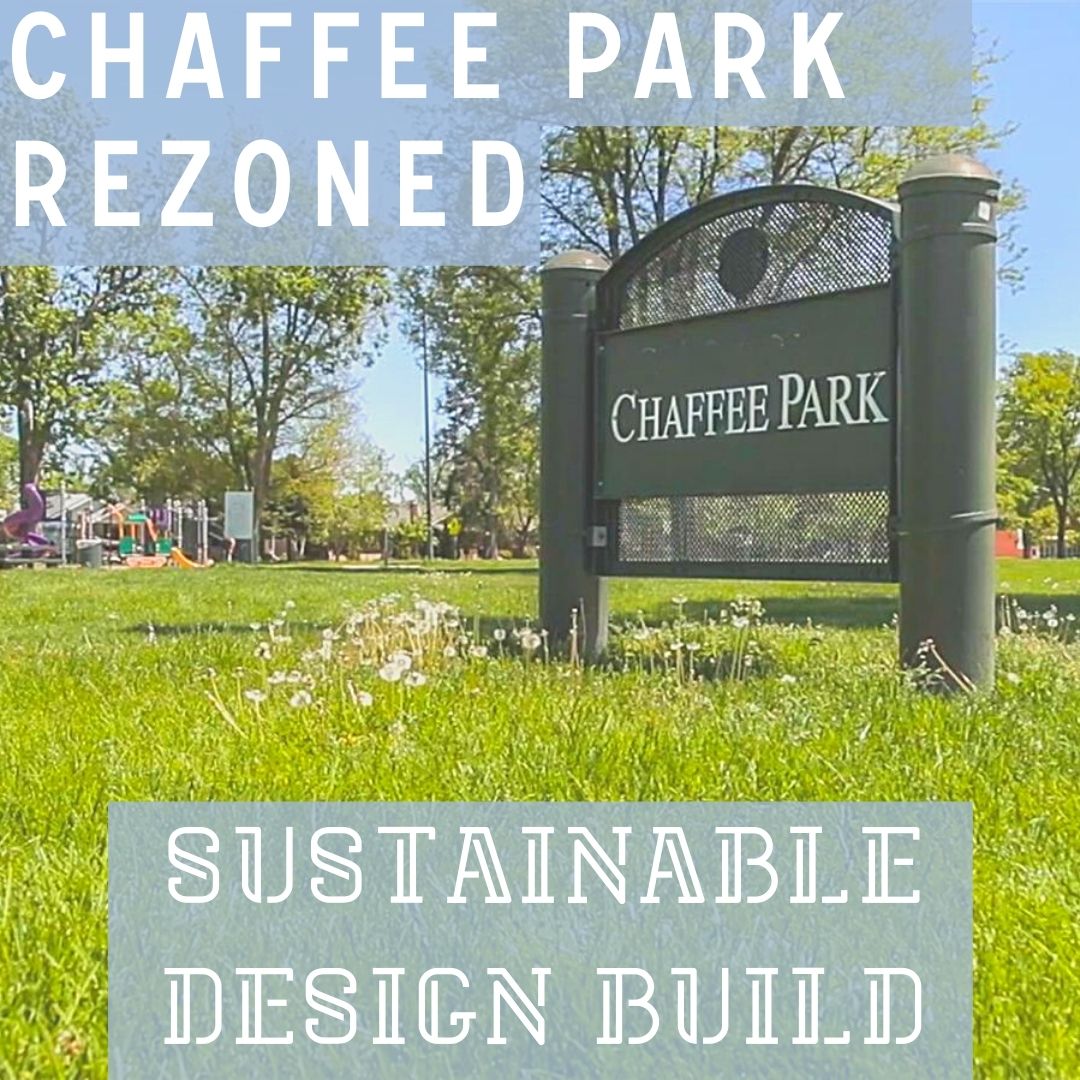 Chaffee Park green grass adu neighborhood denver