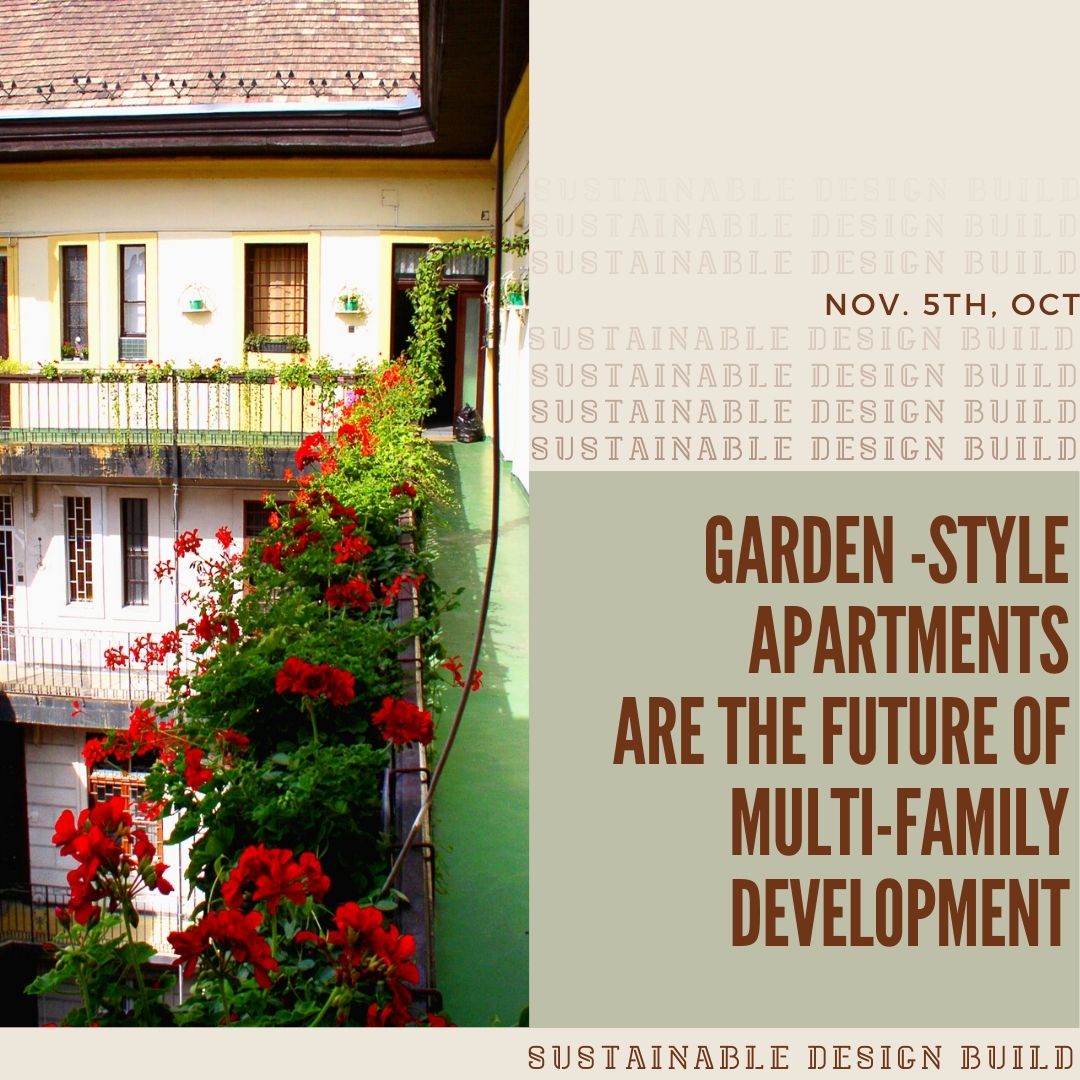 garden style apartment multi-family development denver home and garden flowers red green 