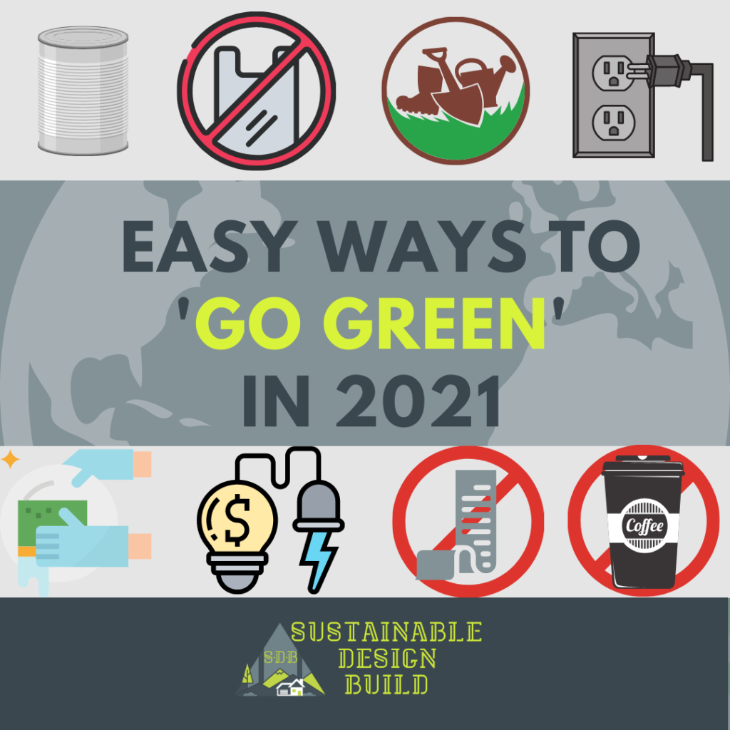 2021 Green ways to be Green Cover Sustainable Design Build