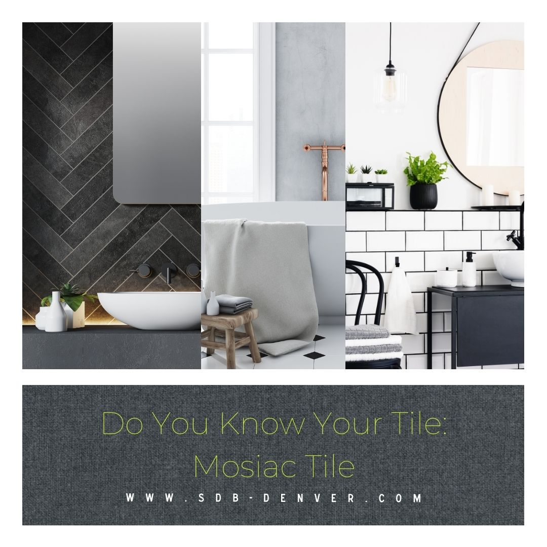 Do you know your tile: mosaic tile remodel finish
