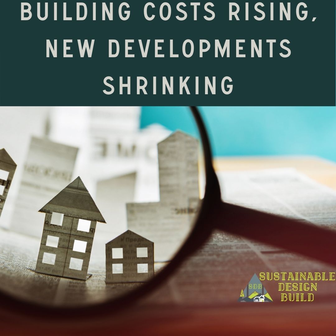 Building costs rising 