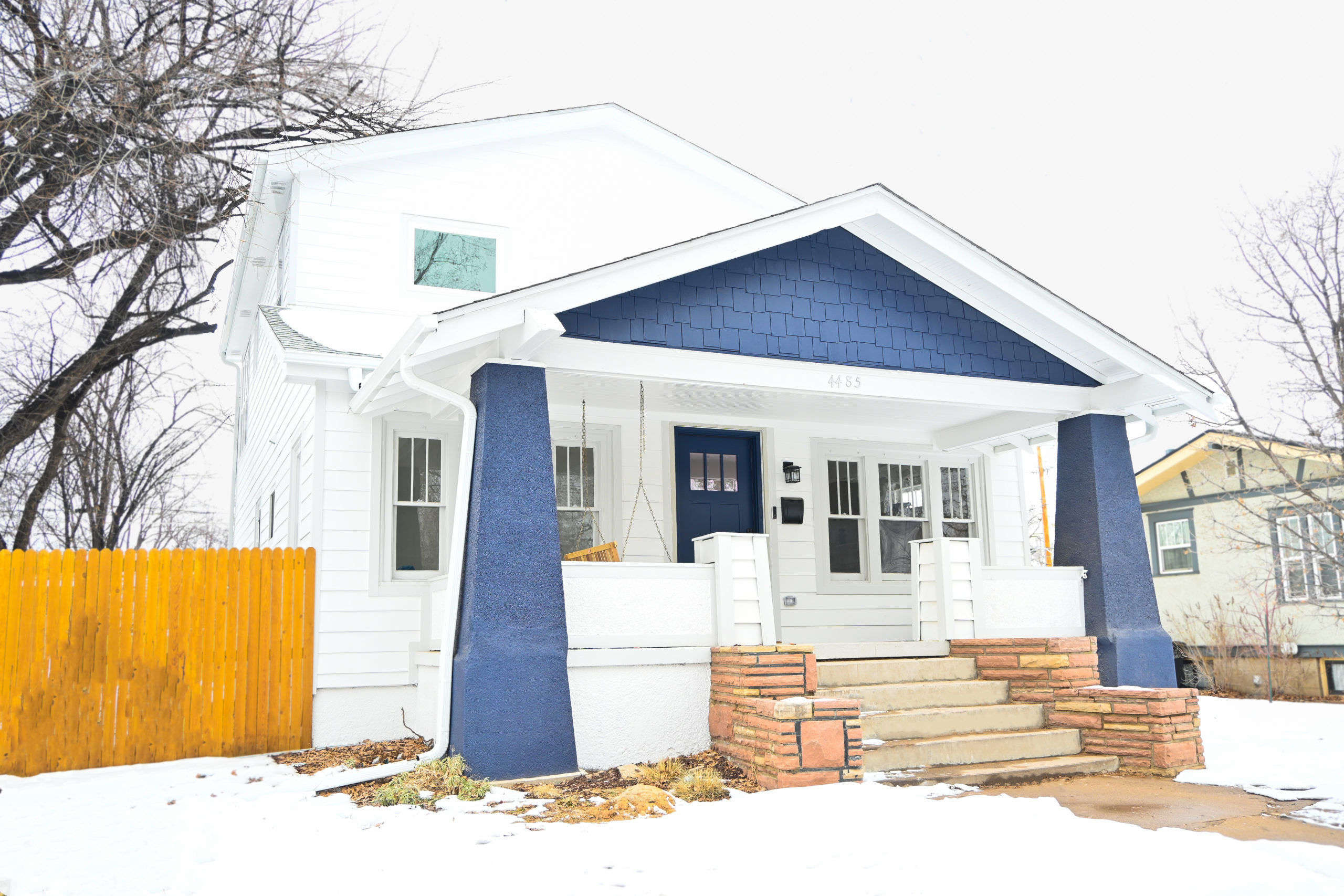 4485 Perry St Home Addition Front View