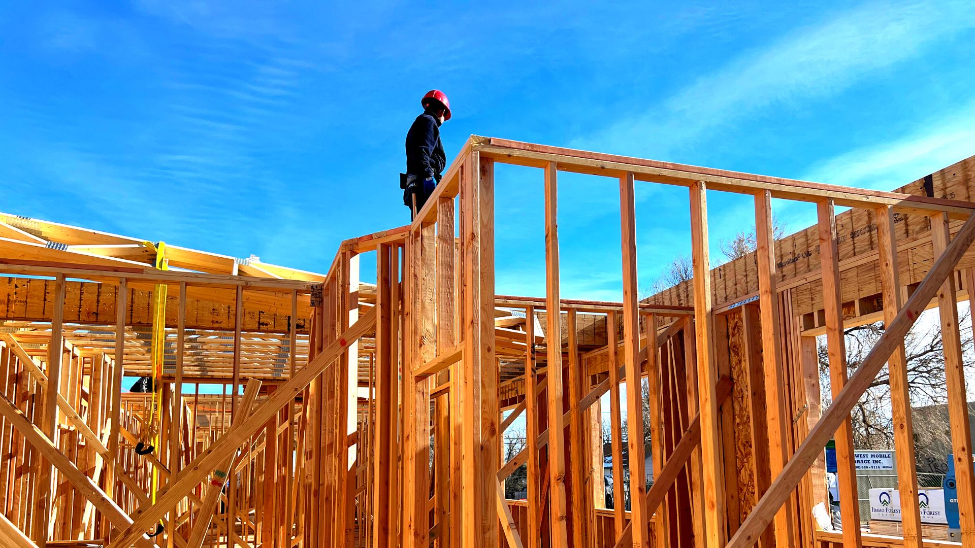 2720 S Federal Blvd Apartment build Sustainable Design Build Multifamily development framing progress