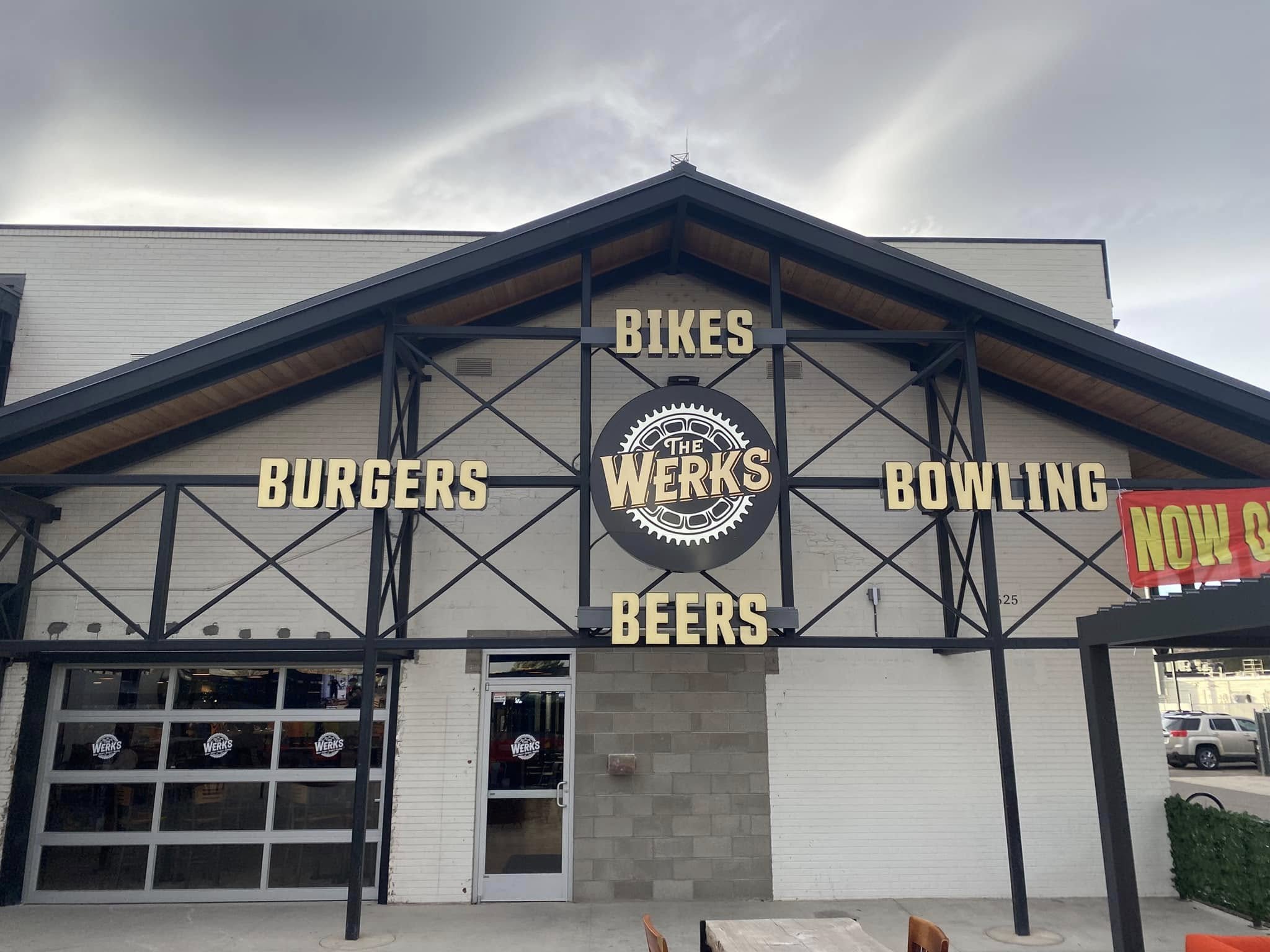 The Werks 2625 Kipling Street Wheat Ridge Gold's Marketplace New Addition in Wheat Ridge brings beer bowing bikes and more