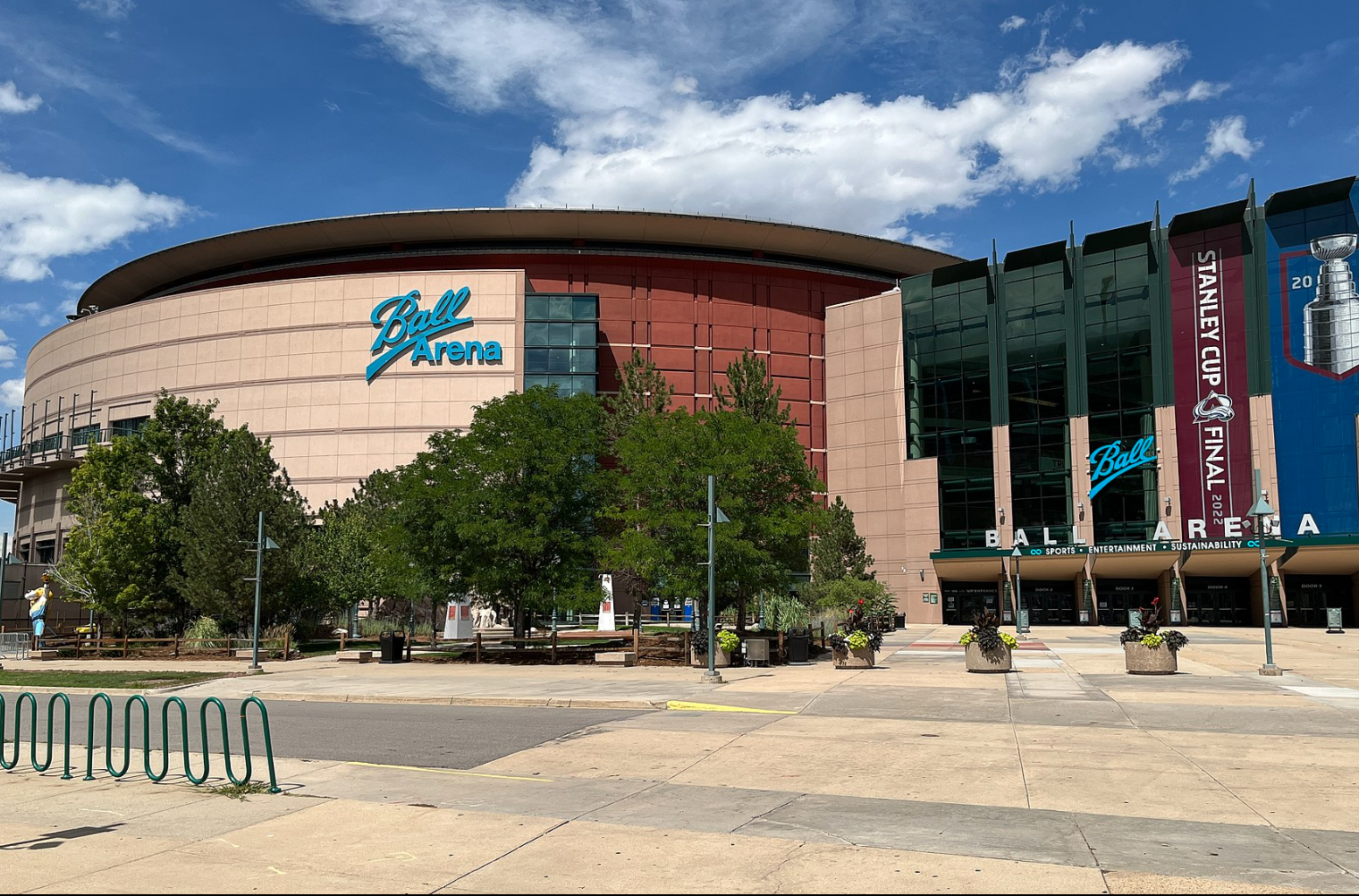 kroenke sports ball arena redevelopment denver commercial construction