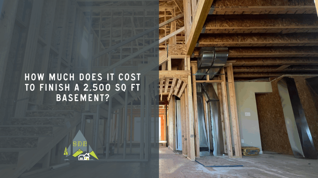 basement remodeling framing stairs second level construction home renovation