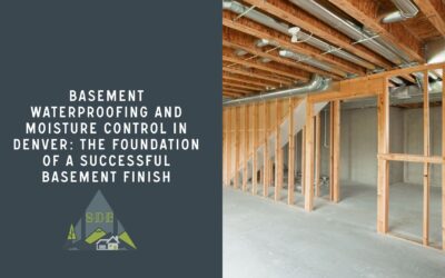 Basement Waterproofing and Moisture Control in Denver: The Foundation of a Successful Basement Finish