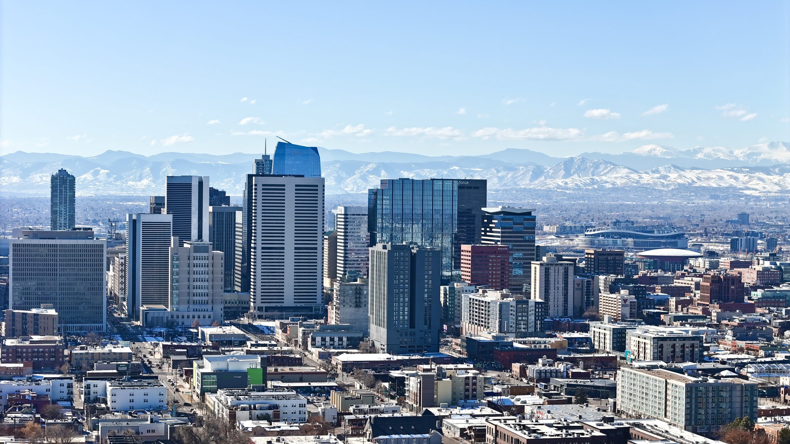Sustainable Design Build Denver Golden Aerial Skyline View