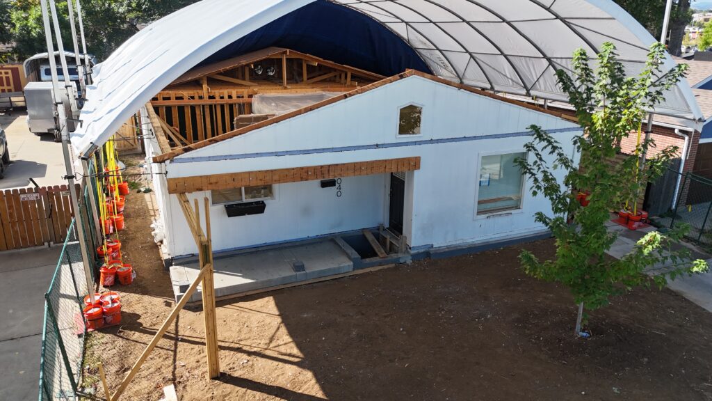 House framing construction wood beams home improvement