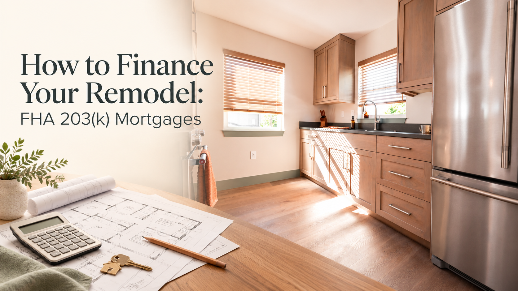 Warm kitchen remodel financing guide